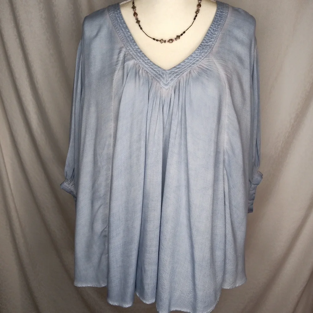 FREE PEOPLE Circular Blouse Sz XS